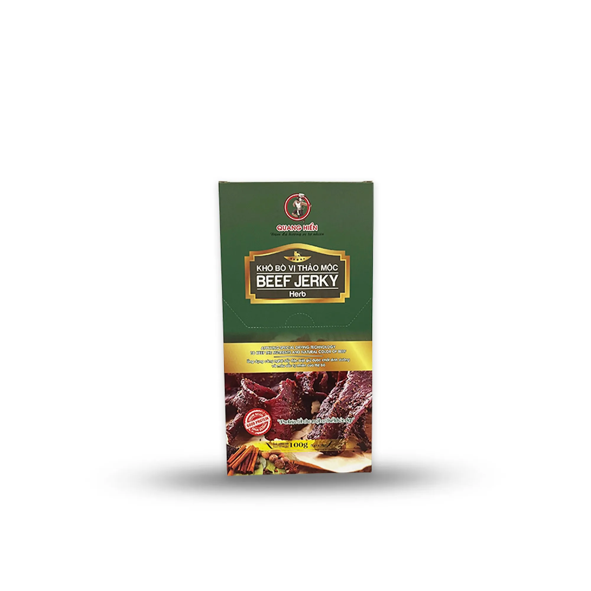Khô bò vị thảo mộc Beef Jerky 25gram