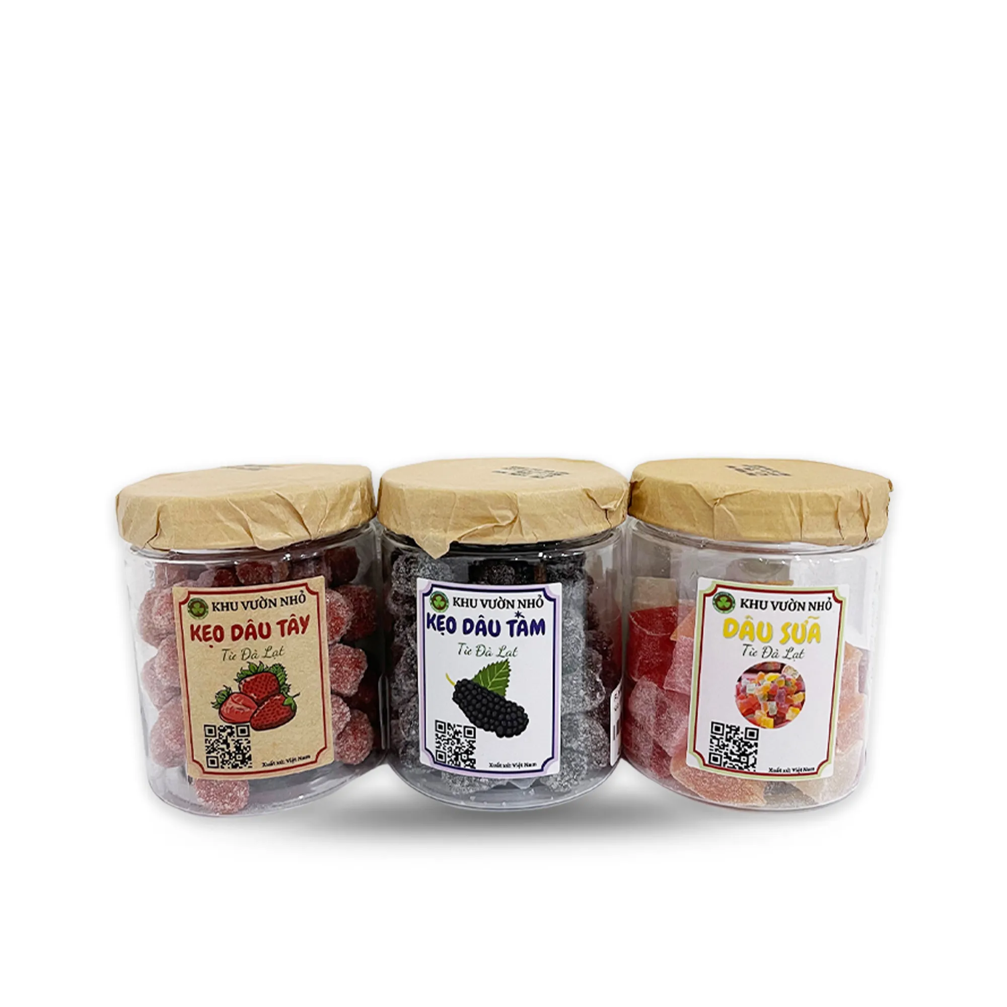 Combo 3 hộp Kẹo Dâu